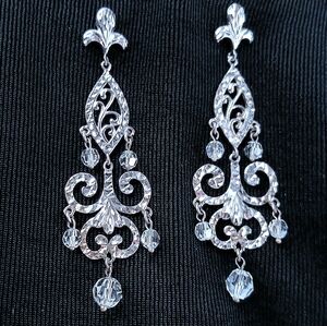 New Earrings Sterling Dangle 2.5"